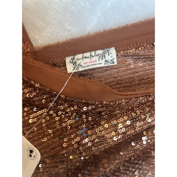 Intimately Free People Velvet Sequin Bodysuit Tank Size S Festival Party Event - Picture 8 of 16